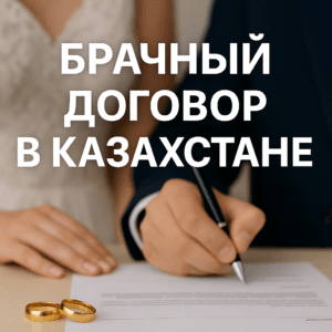 Брачный договор в Казахстане