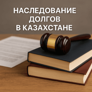 наследование долгов в Казахстане