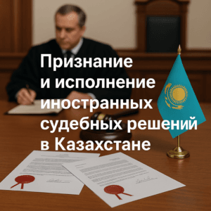 Признание и исполнение иностранных судебных решений в Казахстане
