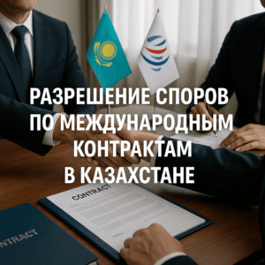 Разрешение споров по международным контрактам в Казахстане