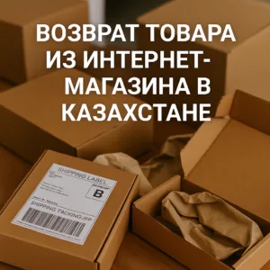 Возврат товара, купленного онлайн в Казахстане права и порядок
