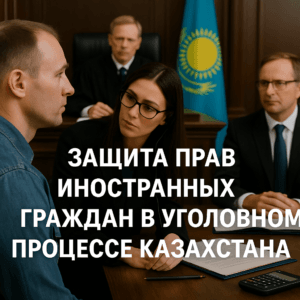 Защита прав иностранных граждан в уголовном процессе Казахстана гарантии, участие посольства, переводчики, судебная практика и международные стандарты.
