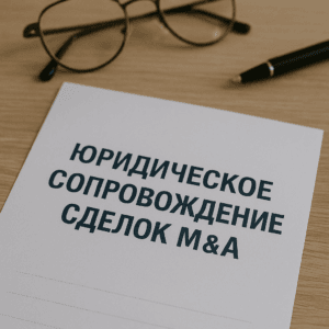 Юридическое сопровождение сделок M&A (слияний и поглощений)