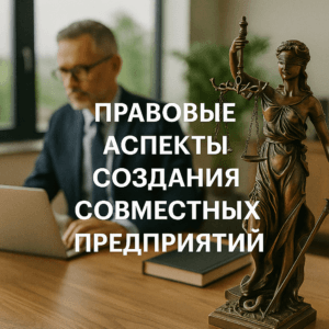 Правовые аспекты создания совместных предприятий (СП)