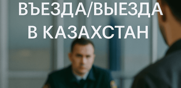 Правила въезда/выезда в Казахстан