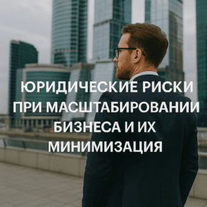 Юридические риски при масштабировании бизнеса