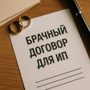 брачный договор