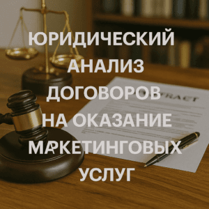 Юридический анализ договоров на оказание маркетинговых услуг Введение Договор маркетинговых услуг регулирует отношения между заказчиком и исполнителем рекламных и PR-услуг. Тщательная проработка ключевых условий снижает риски недобросовестного исполнения и финансовых потерь. 1. Предмет договора Чёткое определение услуг: исследование рынка, разработка стратегии, креатив, размещение рекламы. Объём работ и результат: конкретные KPI (охват, клики, заявки) и форматы отчётности. 2. Сроки и этапы выполнения График работ: фазы проекта с дедлайнами. Промежуточные отчёты: периодичность (еженедельно, ежемесячно). Условия пролонгации: порядок продления сроков при изменении scope. 3. Стоимость услуг и порядок оплаты Фиксированная цена или почасовая ставка: чёткое указание тарифа. Авансовый платёж: обязательная предоплата для запуска кампании. Штрафы и пеня: за просрочку оплаты или корректировки услуг. 4. Ответственность сторон и гарантийные обязательства Сторона Обязанности и ответственность Исполнитель Своевременная отчётность, соблюдение KPI, конфиденциальность Заказчик Предоставление исходных материалов, своевременная оплата Обе стороны Форс-мажор, порядок урегулирования споров 5. Конфиденциальность и интеллектуальная собственность Неразглашение: соблюдение тайны маркетинговых стратегий и данных. Передача прав: результаты работ (копирайт, дизайн) переходят заказчику после оплаты. Лицензионные ограничения: исполь���вание сторонних материалов по лицензии. 6. Прекращение договора и расторжение Условия расторжения: одностороннее расторжение при систематических нарушениях. Компенсация убытков: порядок расчёта убытков и взыскание неустойки. Постакцепт работы: приёмка результатов и окончательный расчёт. Заключение Профессиональный юридический анализ договора на маркетинговые услуги помогает предусмотреть все риски, обеспечить эффективную коммуникацию и защитить интересы сторон. Особое внимание уделяется показателям KPI, условиям оплаты и порядку передачи прав на результаты работ. Вопросы и ответы Какие KPI включать в договор? Охват, клики, заявки и другие релевантные метрики. Нужен ли аванс? Рекомендуется, минимум 30 % от стоимости услуг. Как защитить конфиденциальность? Включить пункт NDA с штрафами за разглашение. Что включает отчётность? Аналитика по кампаниям, данные по KPI, выводы и рекомендации. Можно ли досрочно расторгнуть договор? Да, при существенных нарушениях сроков и качества. Как передавать права на материалы? По акту сдачи-приёмки после полной оплаты. Какие риски при использовании сторонних материалов? Возможные претензии правообладателей, штрафы и репутационные потери. Нужно ли нотариальное удостоверение? Нет, договор на услуги заключается в простой письменной форме. Как учитывать форс-мажор? Перечислить обстоятельства и порядок уведомления. Что делать при несоблюдении KPI? Применять штрафные санкции и корректировать условия.