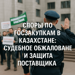Споры по госзакупкам в Казахстане
