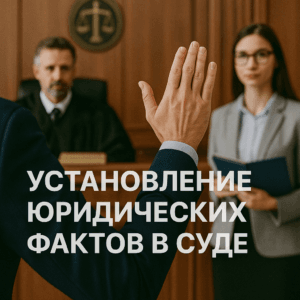 Установление юридических фактов в суде РК
